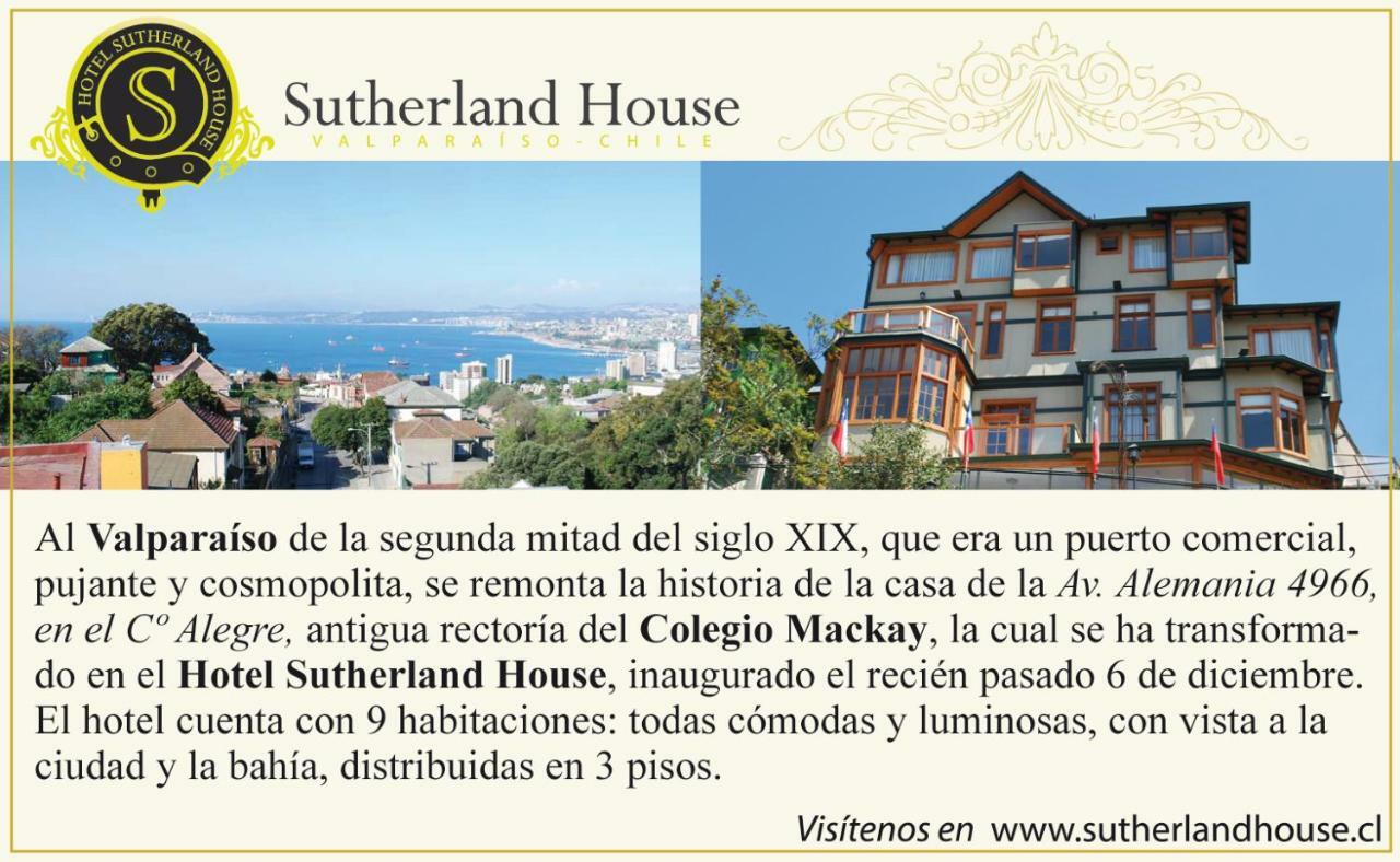 Sutherland House บัลปาราอีโซ ภายนอก รูปภาพ